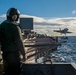 The Harry S. Truman Carrier Strike Group is on a scheduled deployment in the U.S. Sixth Fleet area of operations in support of naval operations to maintain maritime stability and security.