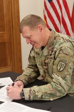 Memorandum signing