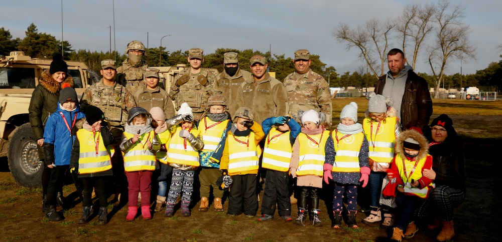 Children visit Zagan