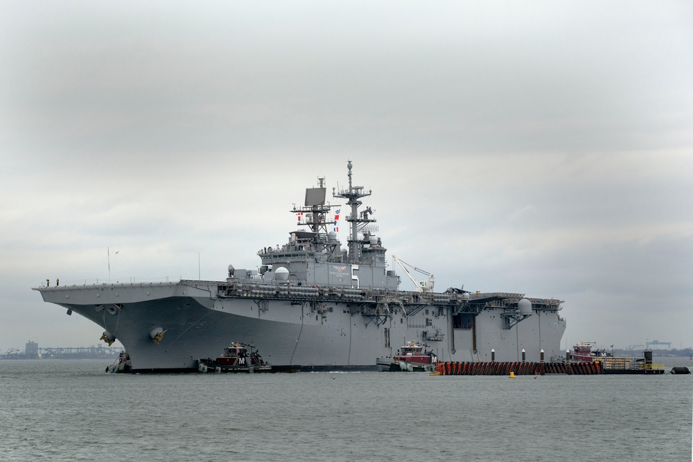 USS Bataan (LHD 5) Returns from Sea Trials, Completes CNO Availability