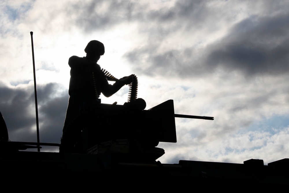 Iron Fist 2022: 3rd Assault Amphibian Battalion Marines conduct live-fire range