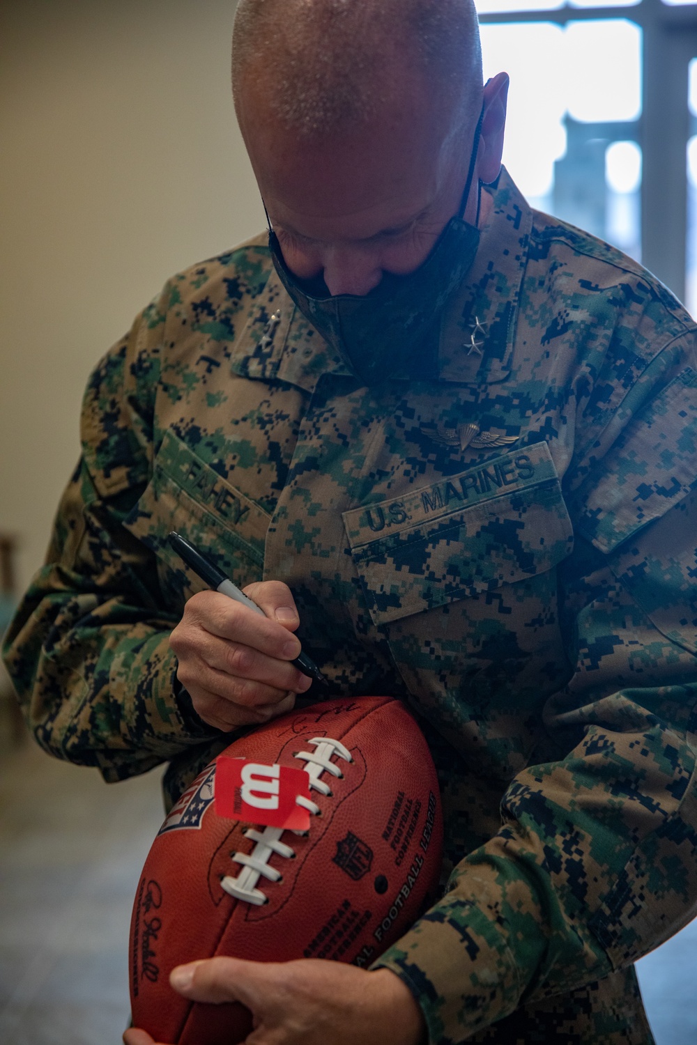 Maj. Gen. Fahey Visits Fort Pickett