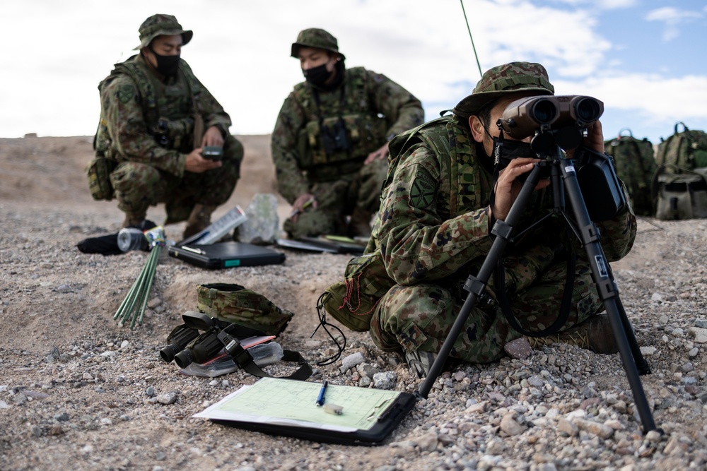 Iron Fist 2022: US Marines, JGSDF soldiers conduct fire support coordination exercise at Twentynine Palms