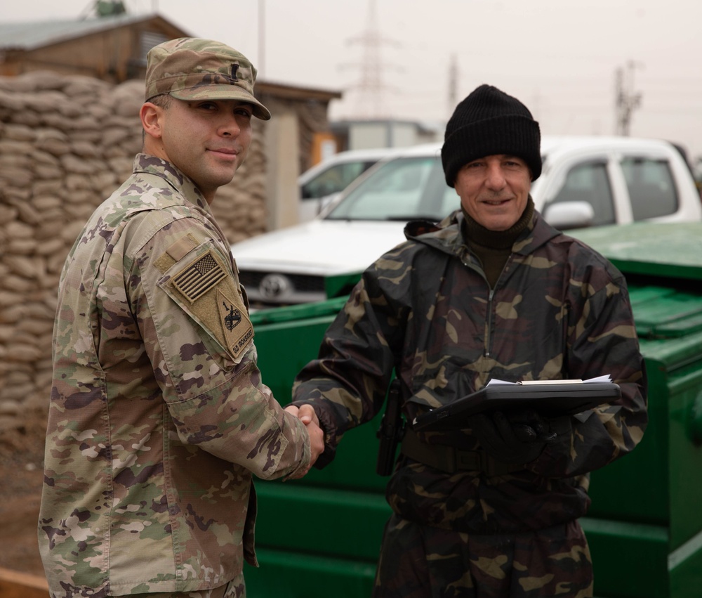 Peshmerga soldiers engage in Iraq