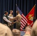 Marines with Marine Barracks Washington participate in Silent Drill Selection graduation