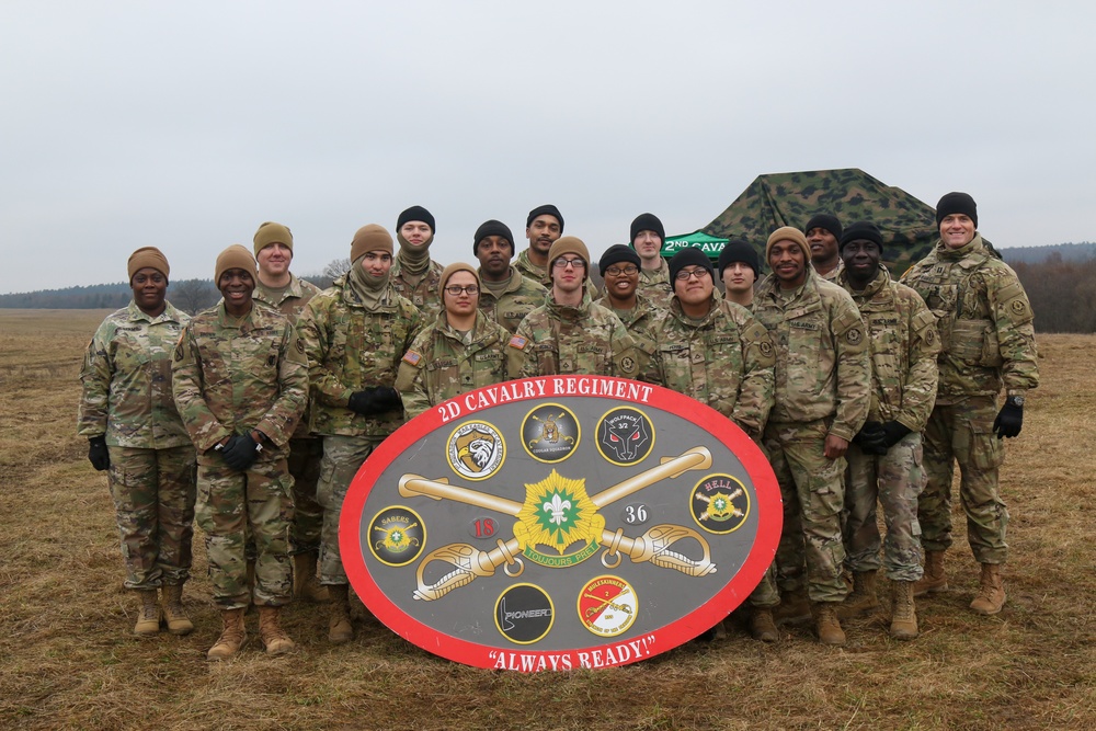 2d Cavalry Regiment competes for the Philip A. Connelly Award