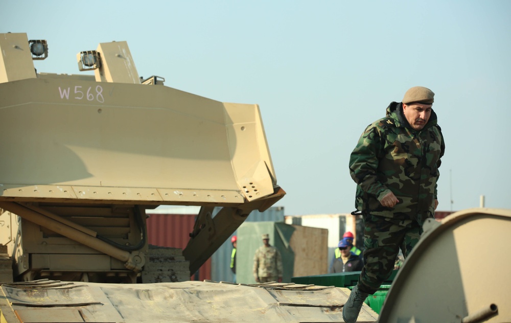 Peshmerga soldiers engage in Iraq