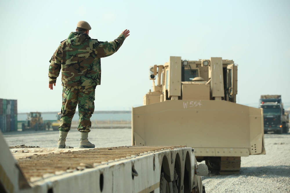 Peshmerga soldiers engage in Iraq