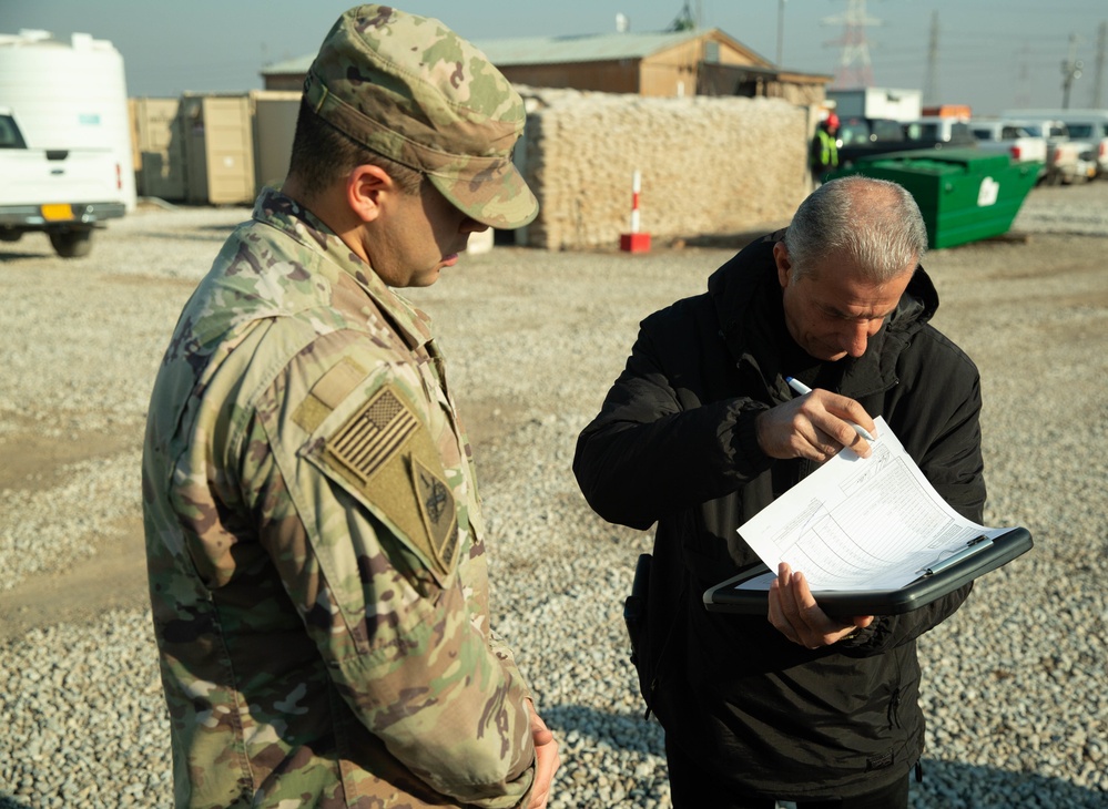 Peshmerga soldiers engage in Iraq