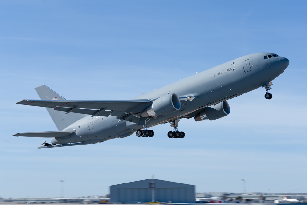 McConnell launches first KC-46 MITO