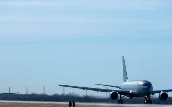 McConnell launches first KC-46 MITO