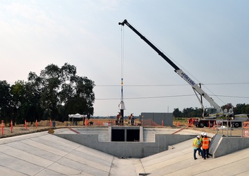 Reach B construction work