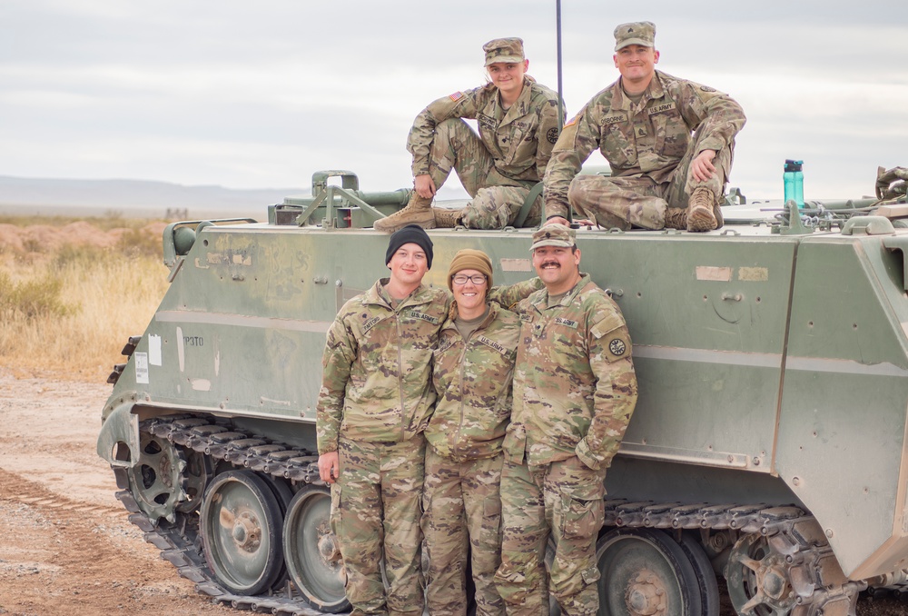 Idaho National Guard leaders visit 116th Cavalry Brigade Combat Team Soldiers during pre-mobilization training