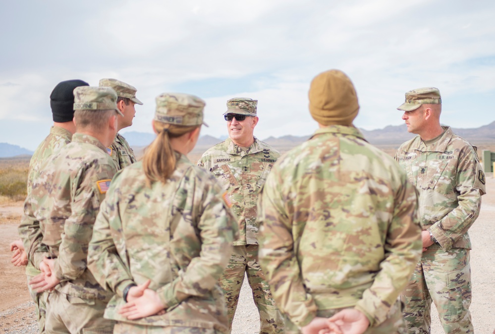 Idaho National Guard leaders visit 116th Cavalry Brigade Combat Team Soldiers during pre-mobilization training