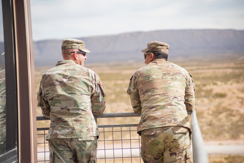 Idaho National Guard leaders visit 116th Cavalry Brigade Combat Team Soldiers during pre-mobilization training