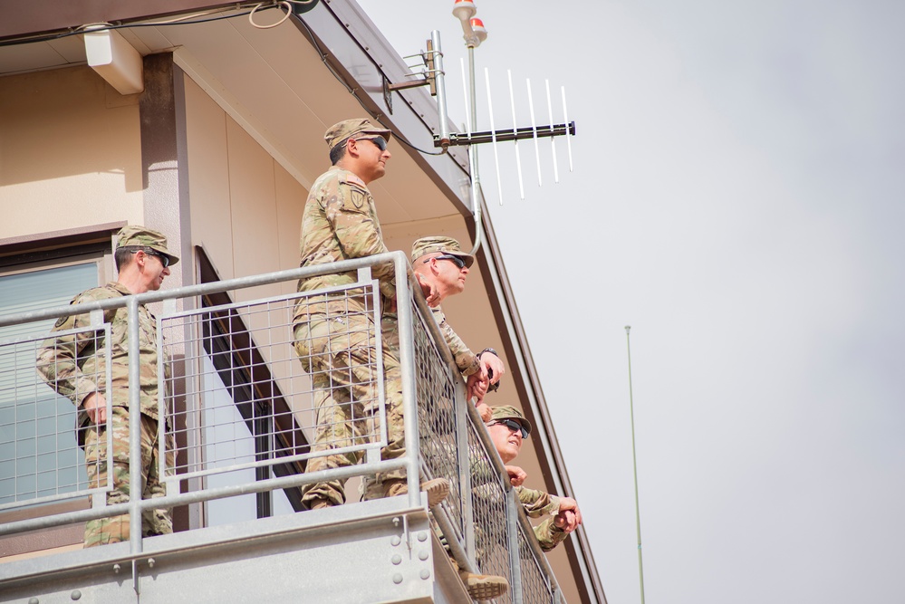 Idaho National Guard leaders visit 116th Cavalry Brigade Combat Team Soldiers during pre-mobilization training