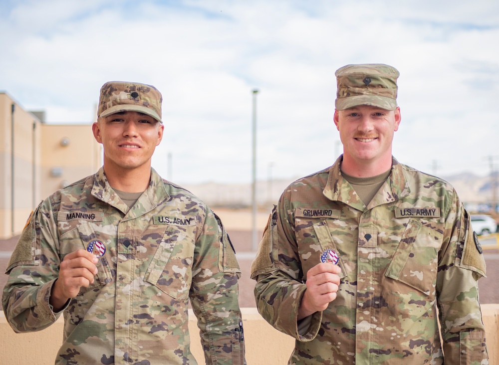 Idaho National Guard leaders visit 116th Cavalry Brigade Combat Team Soldiers during pre-mobilization training