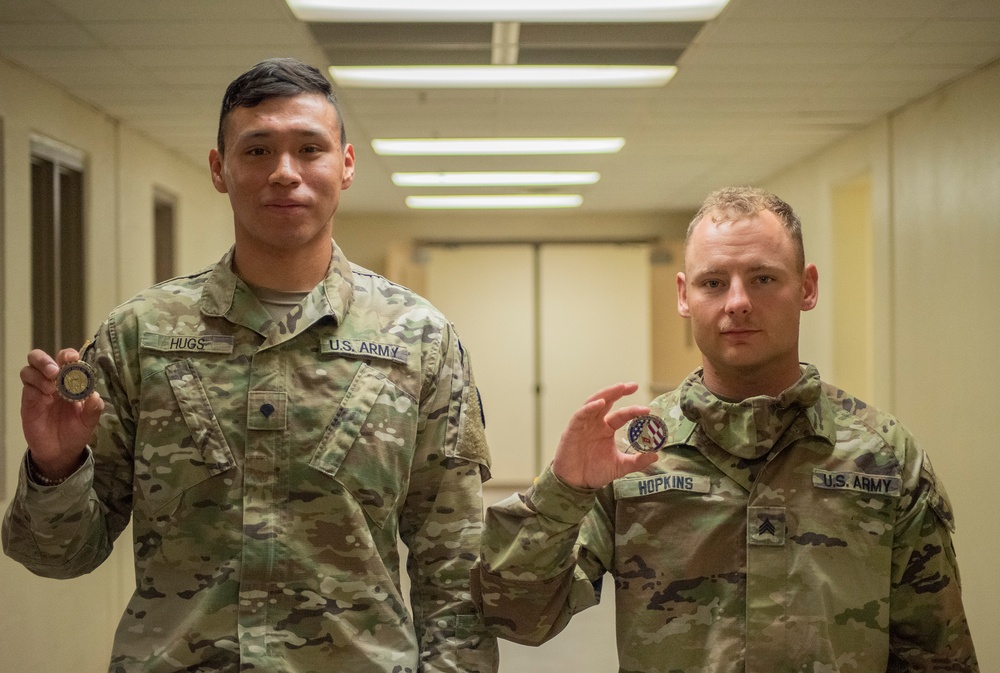 Idaho National Guard leaders visit 116th Cavalry Brigade Combat Team Soldiers during pre-mobilization training