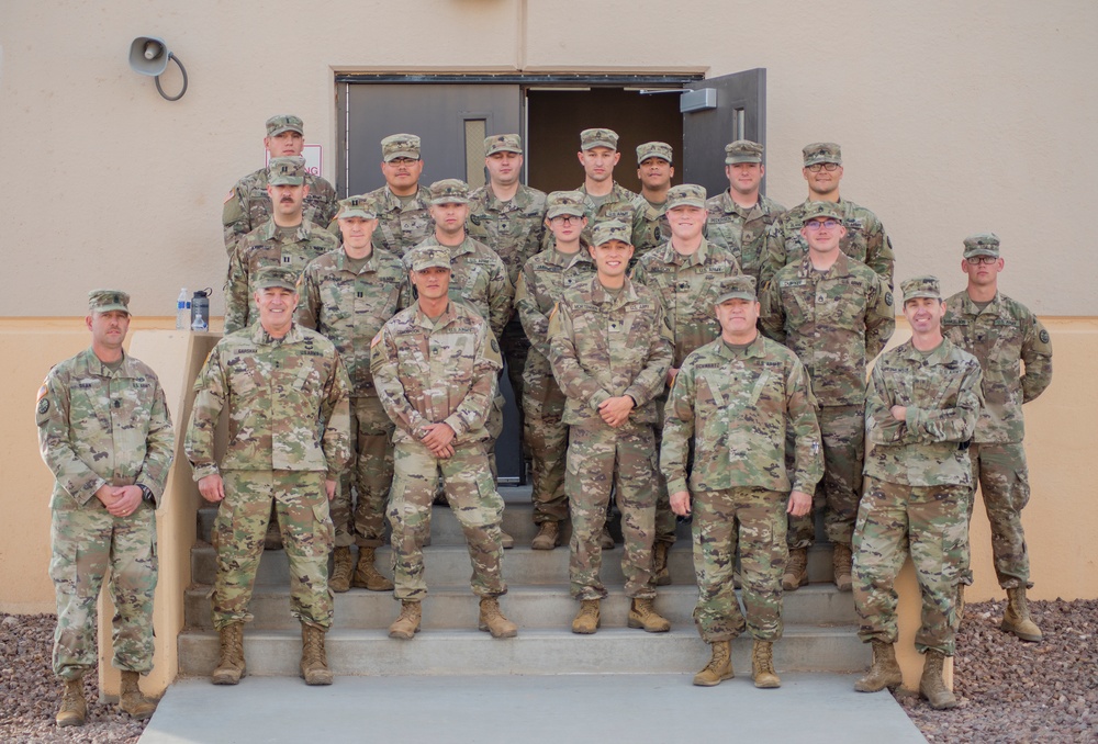 Idaho National Guard leaders visit 116th Cavalry Brigade Combat Team Soldiers during pre-mobilization training