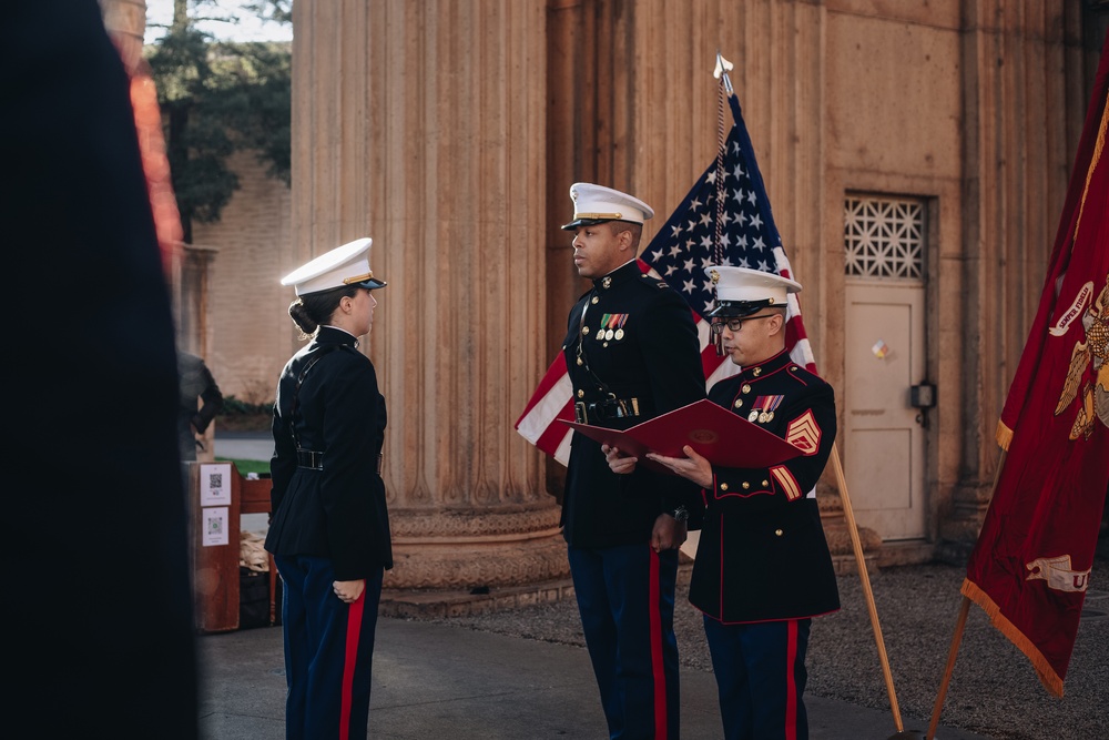 2nd Lt. Keely Snyder Commissioning Ceremony