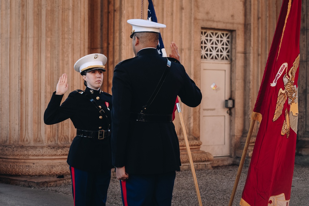 2nd Lt. Keely Snyder Commissioning Ceremony