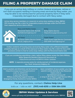 Filing a Property Damage Claim Infographic