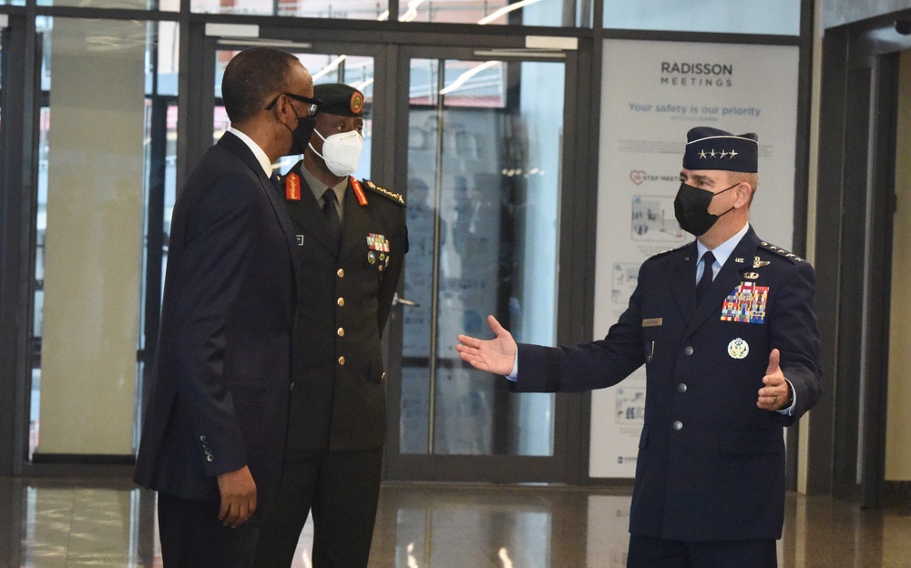 U.S. Air Forces Africa, Rwanda Defence Force partner for African Air Chiefs Symposium 2022