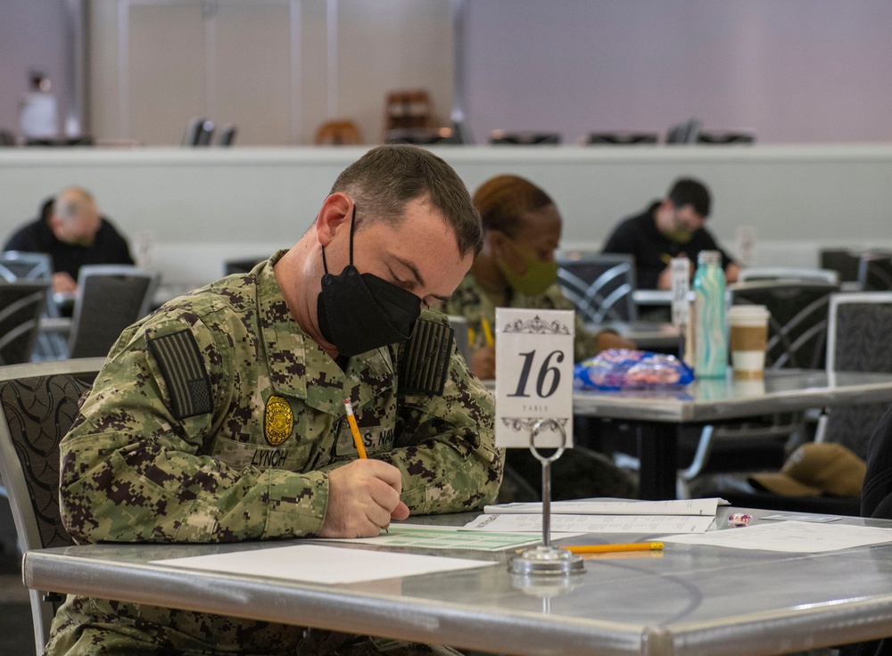 DVIDS Images CFAS Sailors take E7 Exam [Image 3 of 3]