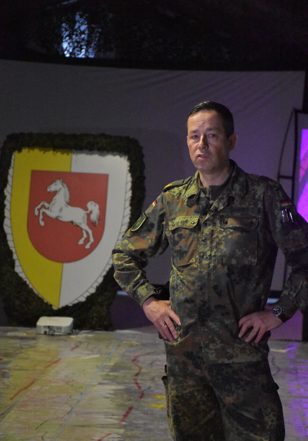 German commander conducts Allied Spirit 22 press conference