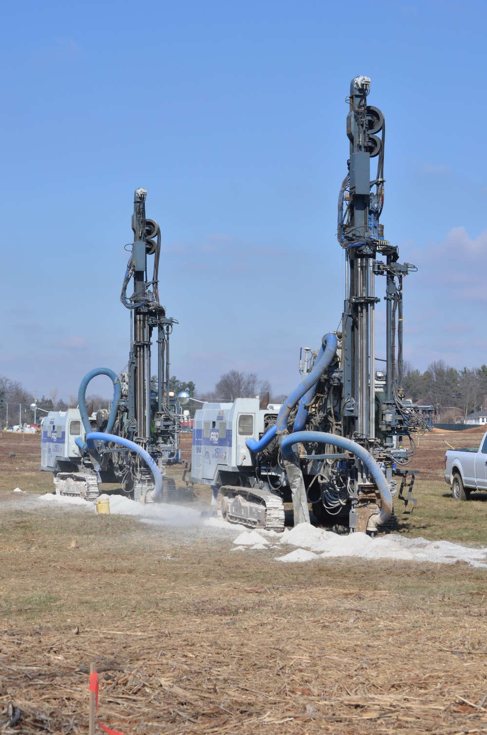 Earthwork at the site of the new Louisville VA Medical Center