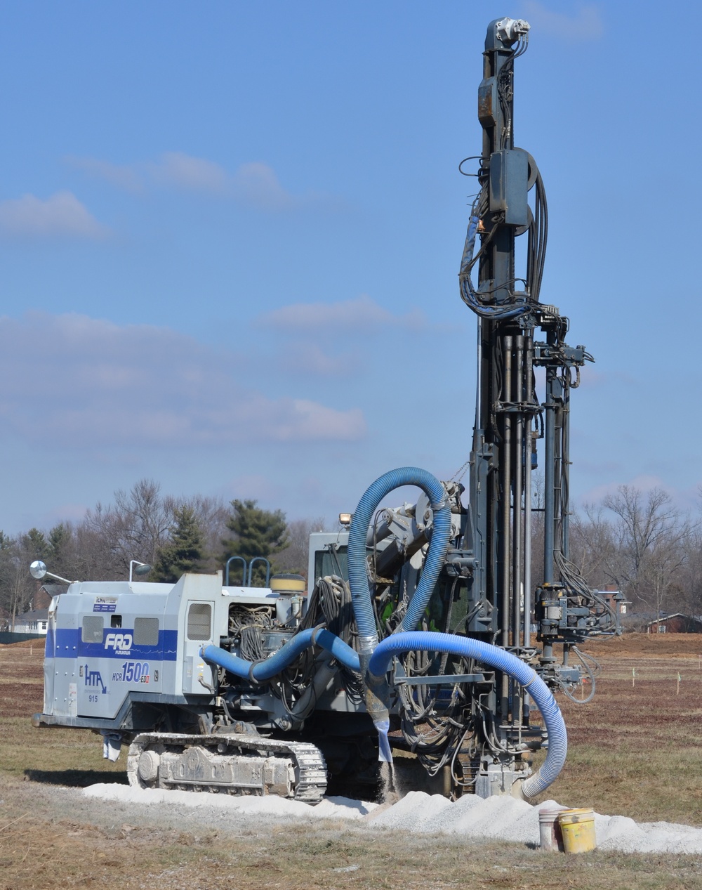 Earthwork at the site of the new Louisville VA Medical Center