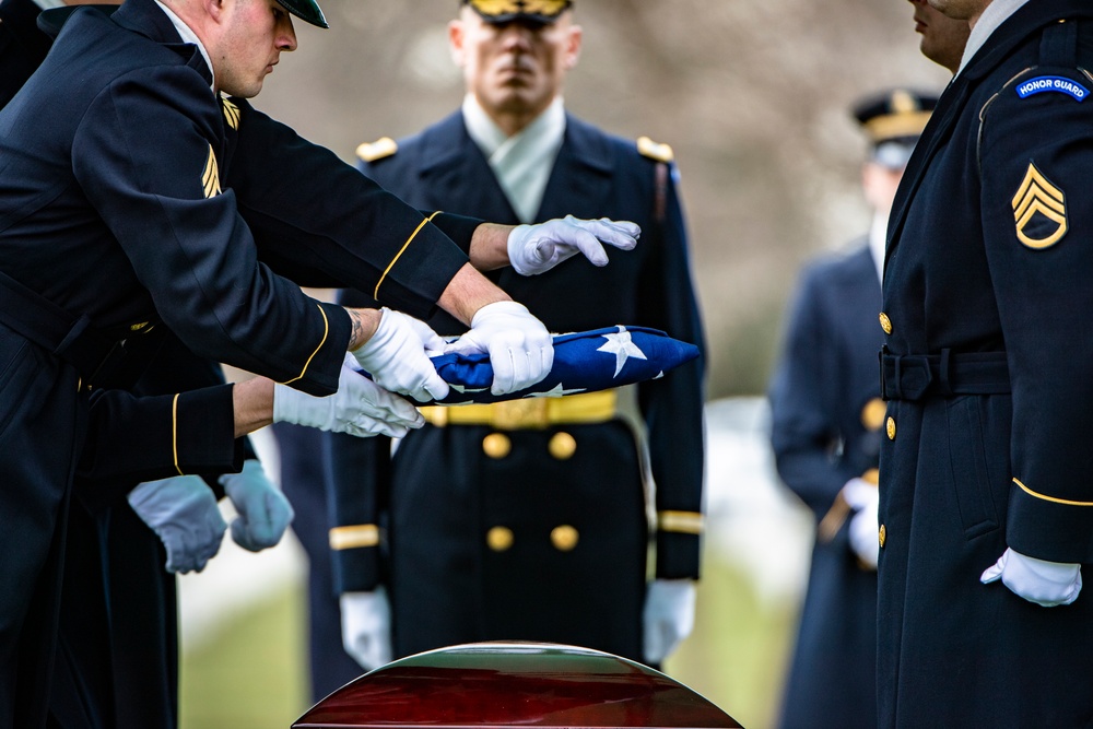 Military Funeral Honors with Funeral Escort are Conducted for U.S. Army Gen. Montgomery Meigs in Section 1