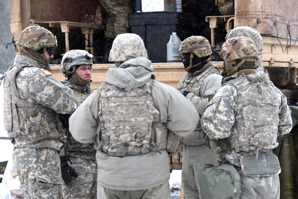 Wisconsin Army National Guard weathers the elements