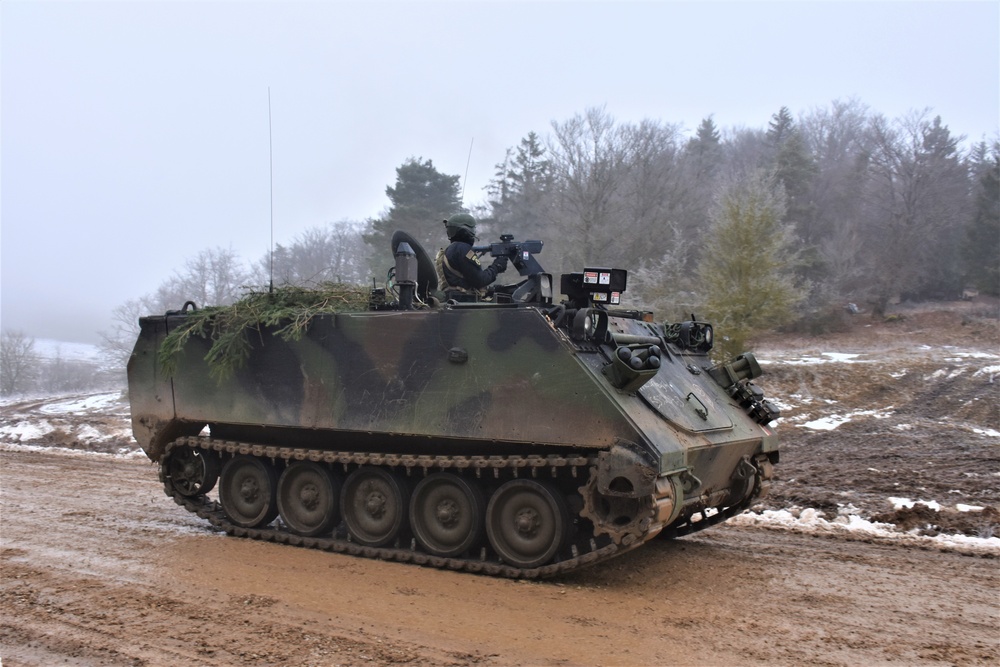 Allied forces conduct fierce simulated battle at Allied Spirit 22