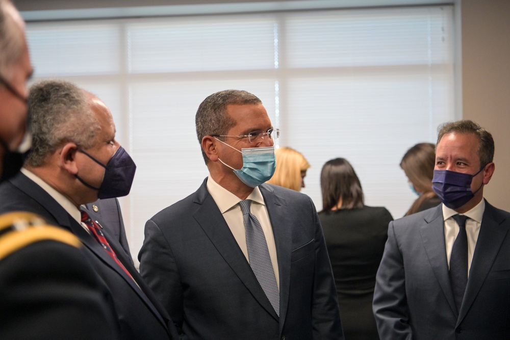 King of Spain Felipe VI visits Puerto Rico