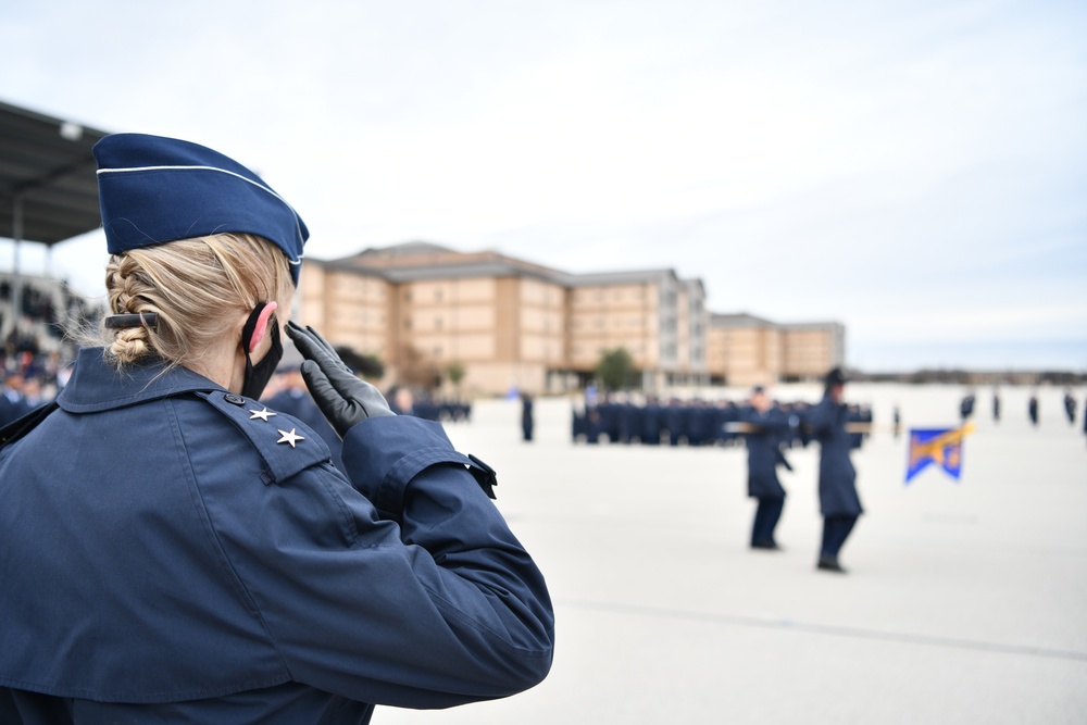 Maj Gen Jeannie M. Leavitt BMT Tour