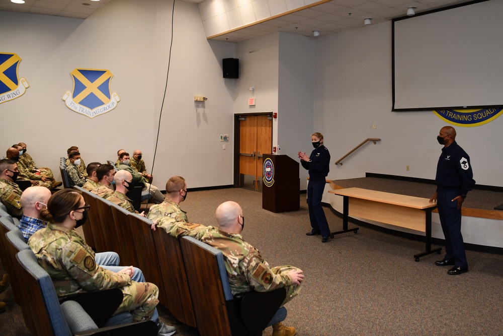 Maj Gen Jeannie M. Leavitt 344 Training Squadron tour