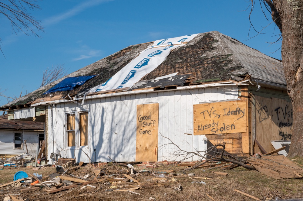 Tornado Damage in Dawson Springs, KY