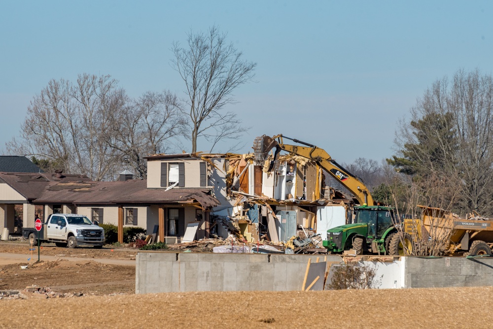 Cleanup in Princeton, KY