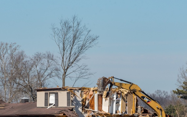 Cleanup in Princeton, KY