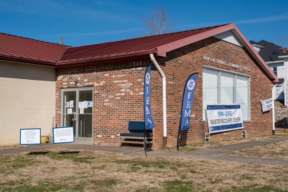 Disaster Recovery Center Open in Dawson Springs, KY for Tornado Survivors