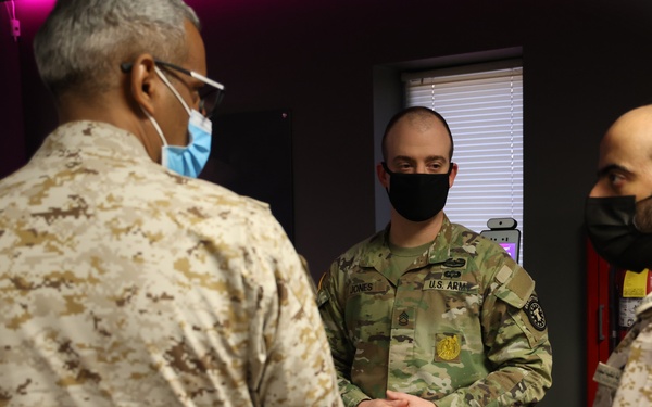 Saudi Army SEAC visits MEB, learns best practices