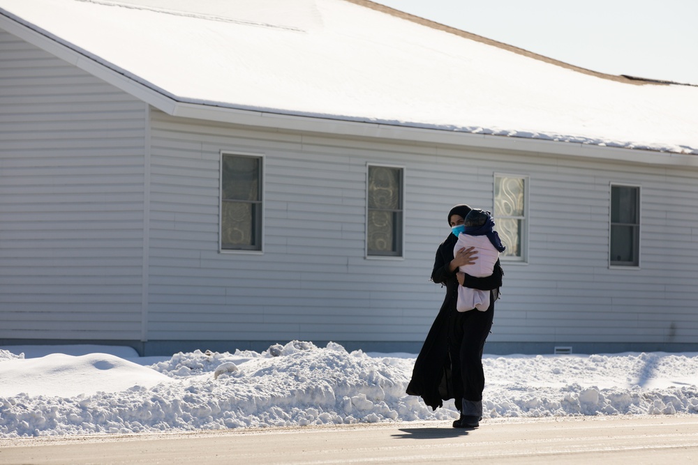 Afghan Guests on Fort McCoy