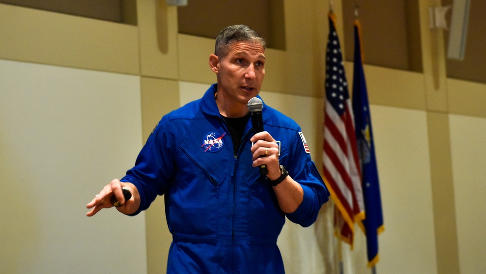 NASA Astronauts Visit Buckley AFB and Denver VA Clinic