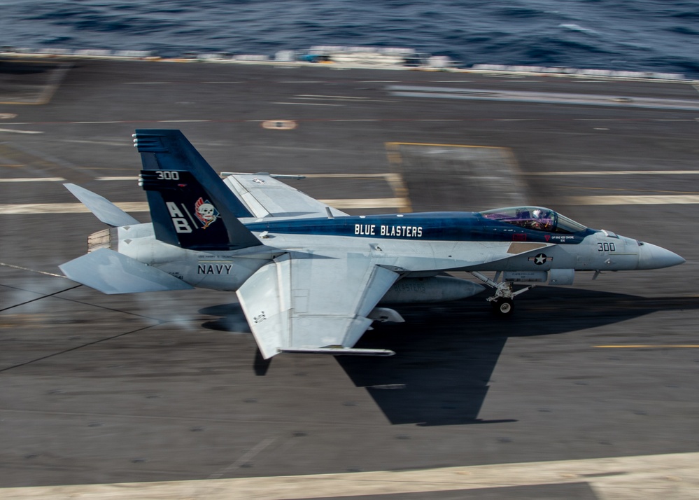 The Harry S. Truman Carrier Strike Group is on a scheduled deployment in the U.S. 6th Fleet area of operations in support of naval operations to maintain maritime stability and security.