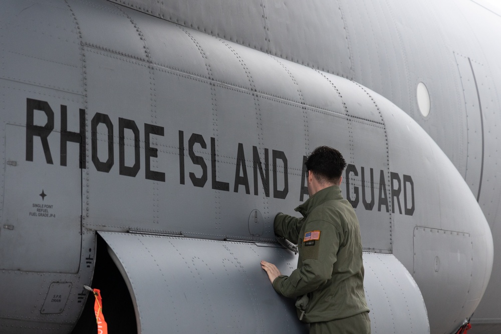 Rhode Island Air National Guard Preflight Inspection