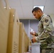 Soldiers prepare COVID-19 boxes for distribution