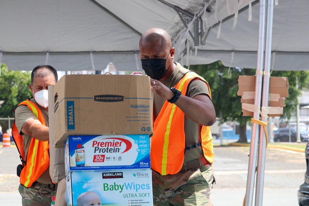 Puerto Rico Army National Guard Provide Humanitarian Aid for Haití