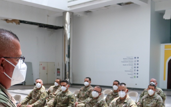 Safety stand down for Soldiers at LMM airport