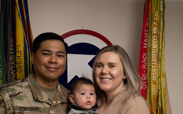 SSG Escobar Reenlistment Ceremony